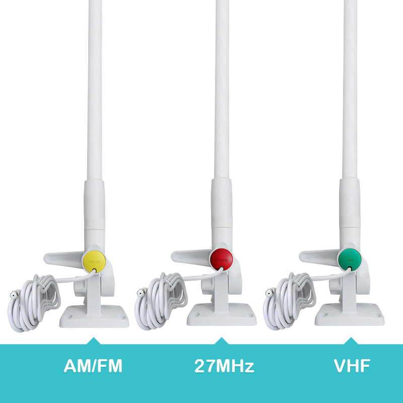 玻璃纖維松開 VHF UHF AM FM 天線 Marine Omni 360 天線 hf/vhf/uhf 多頻段天線