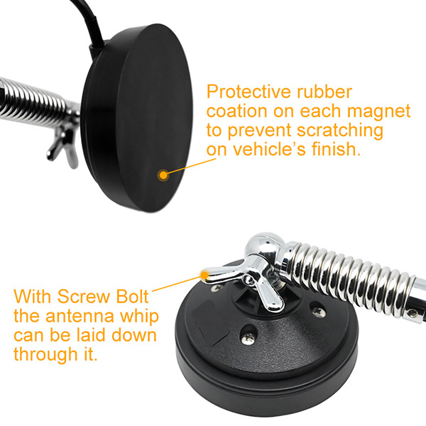 27 Mhz 無線電磁鐵卡車天線鞭狀汽車 Cb 天線