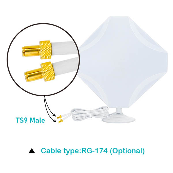 時尚4gmimo外置路由器天線戶外無線wifi天線G503